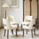Ensemble de 4 chaises de salle à manger Modern