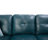 Betson 103.5" Wide Dark Blue Sofa & Chaise with Ottoman Left Hand Facing L Shaped Sofa-1166413487-1186034747