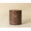 Tabouret Riva - aspect marbre - moka