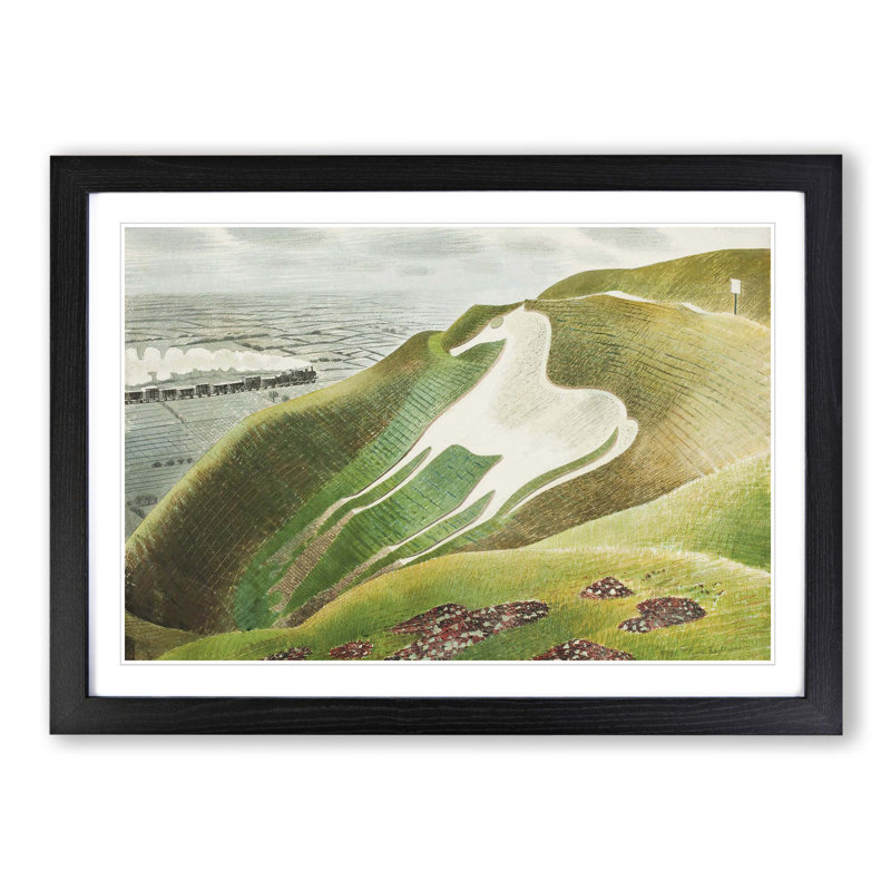 Eric Ravilious - Single Picture Frame Painting, Black