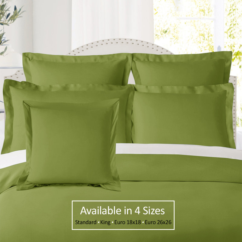 Polyester Bedding, Calla Green, 20" x 36"