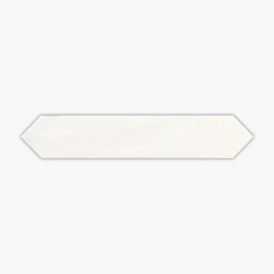 Serenity White Matte 2x10 Ceramic Wall Tile