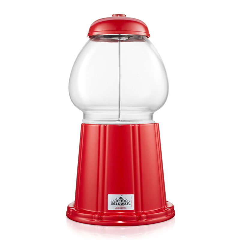 Olde Midway Gumball Machine, Red