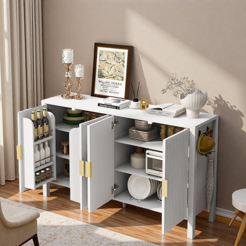 Buffet Modern, White