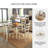 Strongsville 40.13 " Extendable Round with Solid Wood Base Dining Table