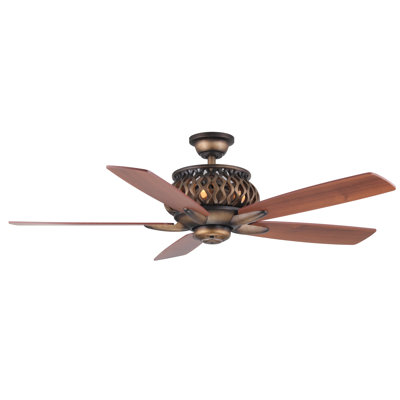 Berke 52'' Ceiling Fan with LED Lights