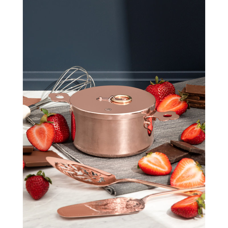 Round Copper Casserole
