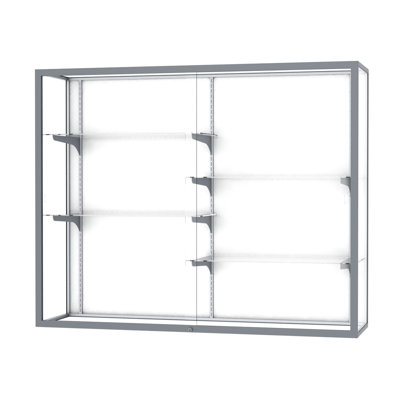 Champion Series 48" H Aluminum Trophy Display Case Made in USA