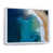 White Floater Framed
