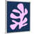 White Floating Frame Canvas/Purple/Blue selected
