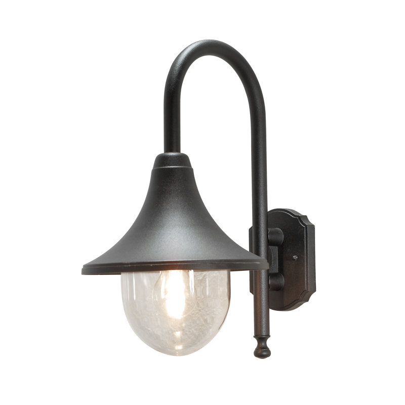 Outdoor Barn Light, Black