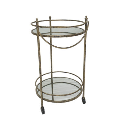 Cleo Metal Bar Cart