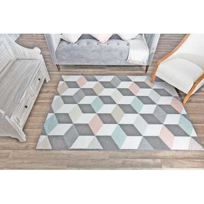 Tapis gris Earl Miko
