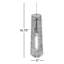 Luminaire suspendu cylindrique à 1 lumière Hicksville-54824620-127906245