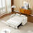 Loveseat Sleeper Sofa with Storage Armrest,USB Port