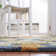 Tapis bleu marine en laine touffeté à la main Ferrera