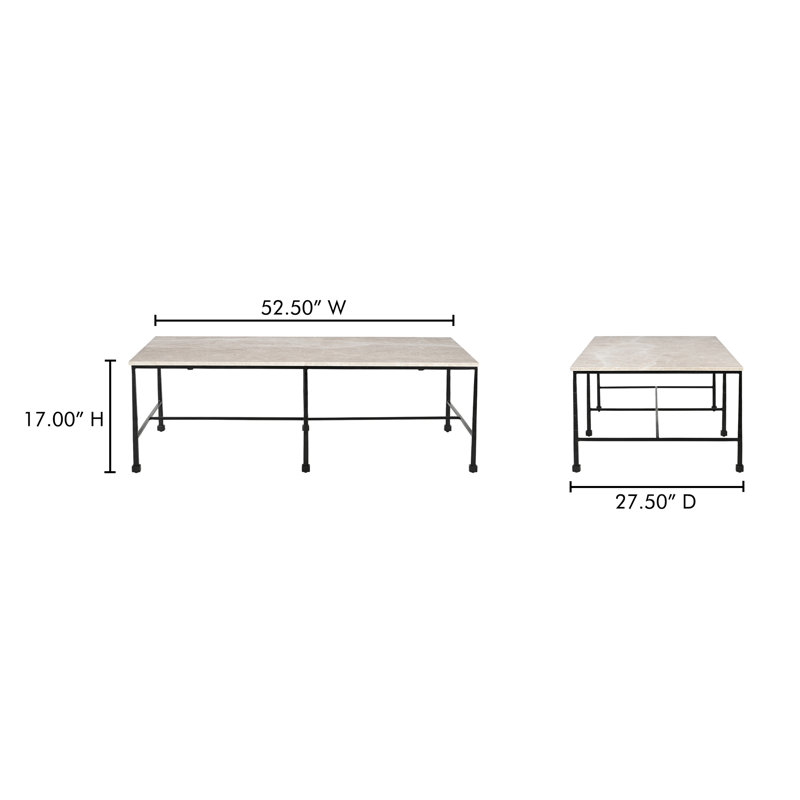 River Rectangular Coffee Table