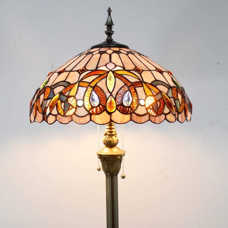 Alexies 64'' Bronze Antique Traditional Floor Lamp