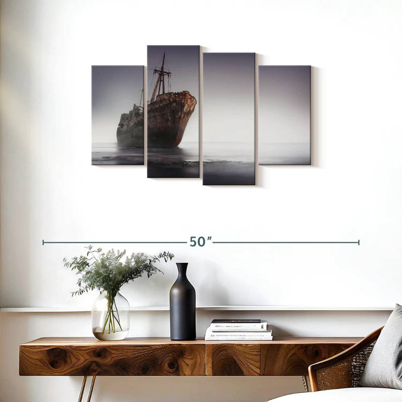 Mehar Shipwreck, 22" H x 36" W