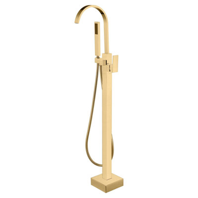 1 Handle Floor Clawfoot Tub Faucet