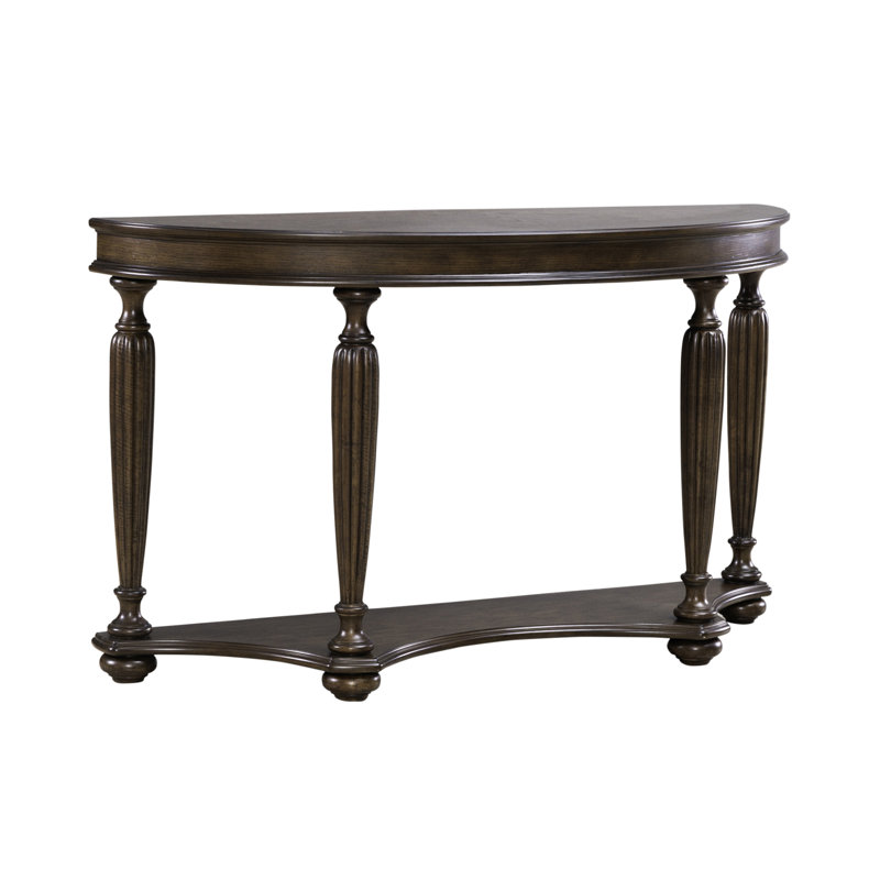 Table de canapé Demilune