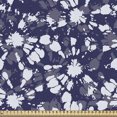 Abstract Fabric By The Yard, Pattern Of Tie-Dye Shibori Sunburst Circles In Grunge Style Fashion Art, Decorative Fabric For Upholstery And Home Accent -  East Urban Home, 13A4822D14FE410592A0063466760CF3
