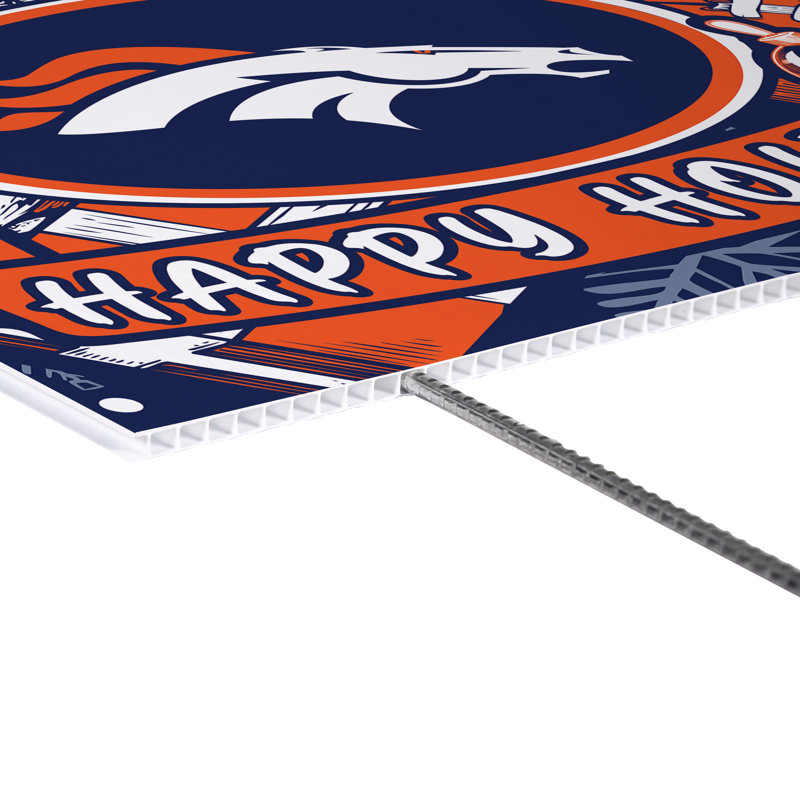 Enseigne de cour Denver Broncos, fête