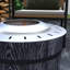 Outsunny Smokeless Fire Pit with Fireproof Mat-1242477451