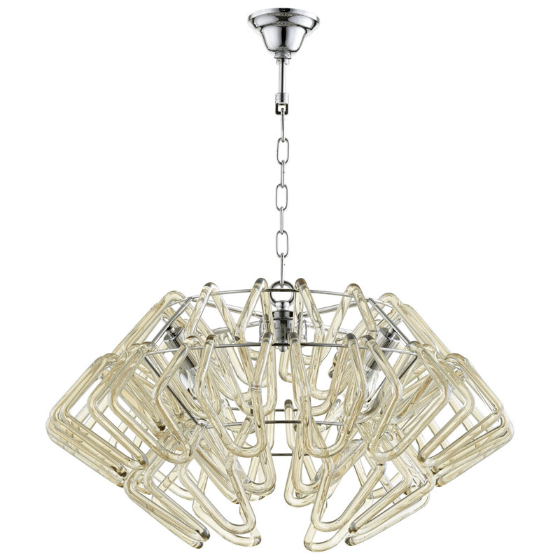 Roswell 4 - Light Dimmable Geometric Chandelier