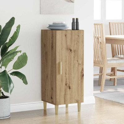 Sideboard Engineered Wood Side Cabinet Home Organiser