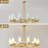 12-Light Dimmable Wagon Wheel Chandelier-2052302940