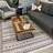 Alfa Rich Aztec Burgundy Red Gray Washable Cotton Area Rugs for Living Room Bedroom Kitchen Rug-812187716