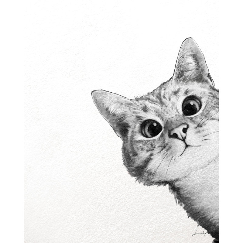 « furtify cat » par laura varias-cadre photo, impression sur papier, H 20 po x l 16 po