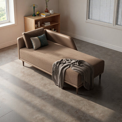 Chaise longue minimaliste avec éponge