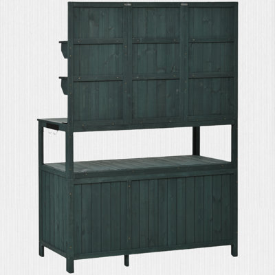 4-layer Outdoor Garden Potting Bench Table