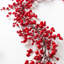 Waterproof Red Berry Christmas Holiday Mantle Garland Table Runner