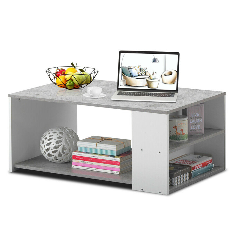 Quin Coffee Table, Gray