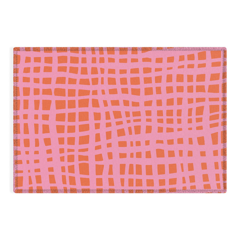 Tapis rectangulaire Jaylene avec envers antidérapant, Rectangle 2 pi x 3 pi