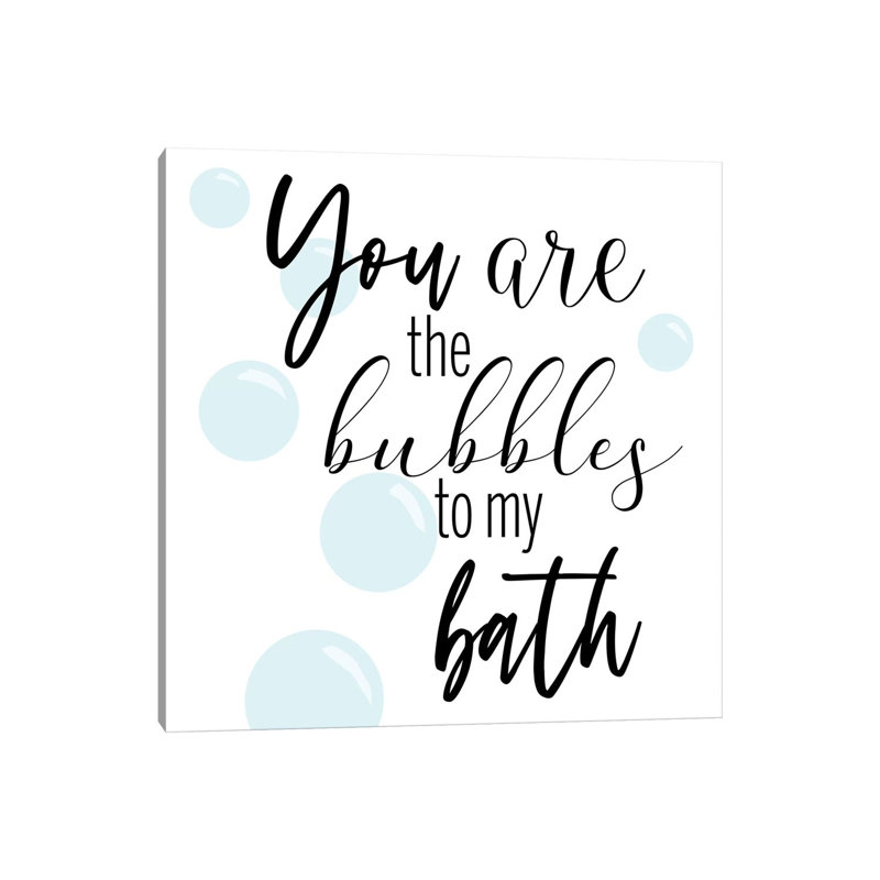 Bubble Bath by CAD Designs - Wrapped Canvas Gallery-Wrapped Canvas Giclée, 45.72 cm H x 45.72 cm W x 3.175 cm D