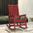Wolak HDPE Rocking Adirondack Chair-1680405228