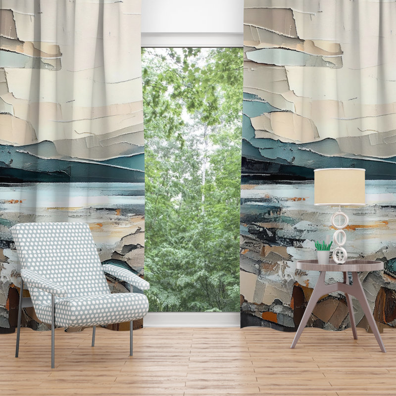 Kalie Room Darkening Curtain, 20" W x 82" L