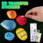 Ensemble d'art et d'artisanat Glow in the Dark Rock, amusant et créatif pour les enfants de 6 ans et plus