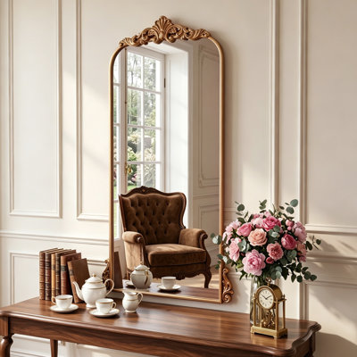 Miroir à cadre métallique 01