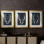 Bois et lumières - Impression encadrée sur mesure de qualité supérieure - 3 pièces-372346150-372346149