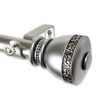 Anndale Steel Adjustable Single Curtain Rod