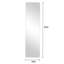 Miroir mural 56x15inch