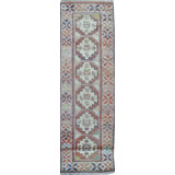 Hand-Knotted High-Quality Multi-Colored Runner