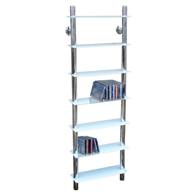 7 Piece Glass Accent Shelf