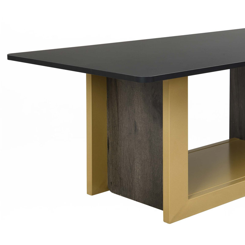 Ensemble de 2 tables basses, Noir