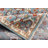 Hand Knotted Blue Persian Area Rug | Handmade Traditional Floral Wool Rug | Turkish Transitional Decor for Living Room & Bedroom-538146040